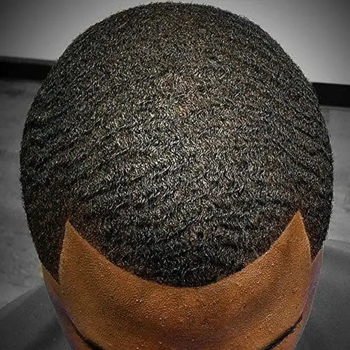 Haircut with 360 waves