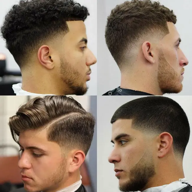Low fade haircuts