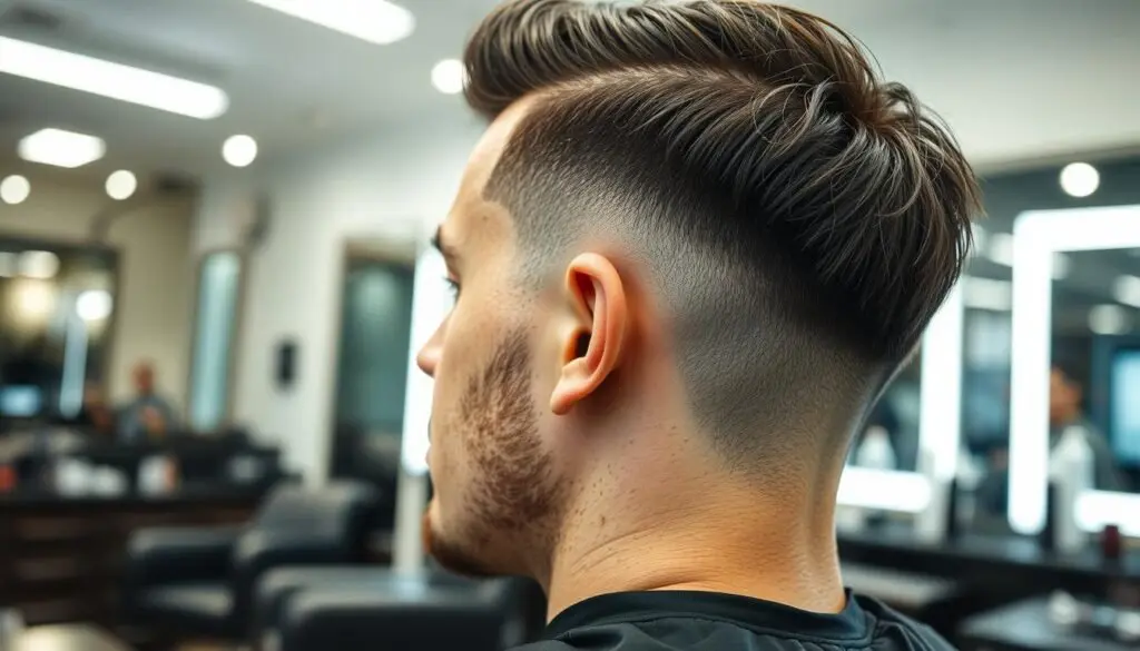low fade haircut for men