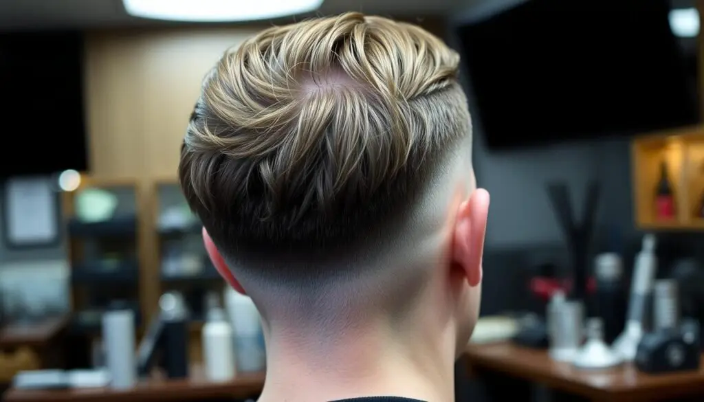 low fade haircut for men