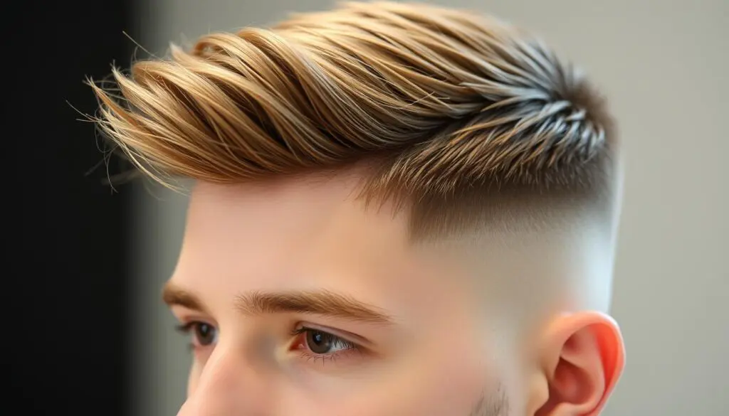 high fade haircut