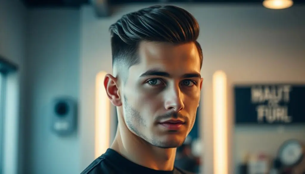 low fade haircut