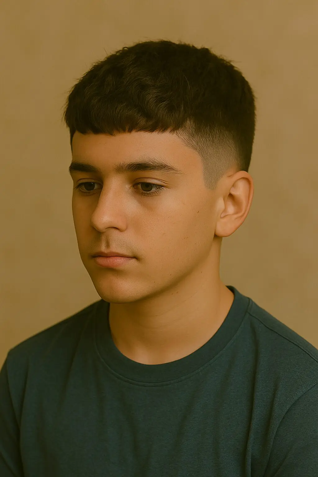Kid With Textured Crop haircut
