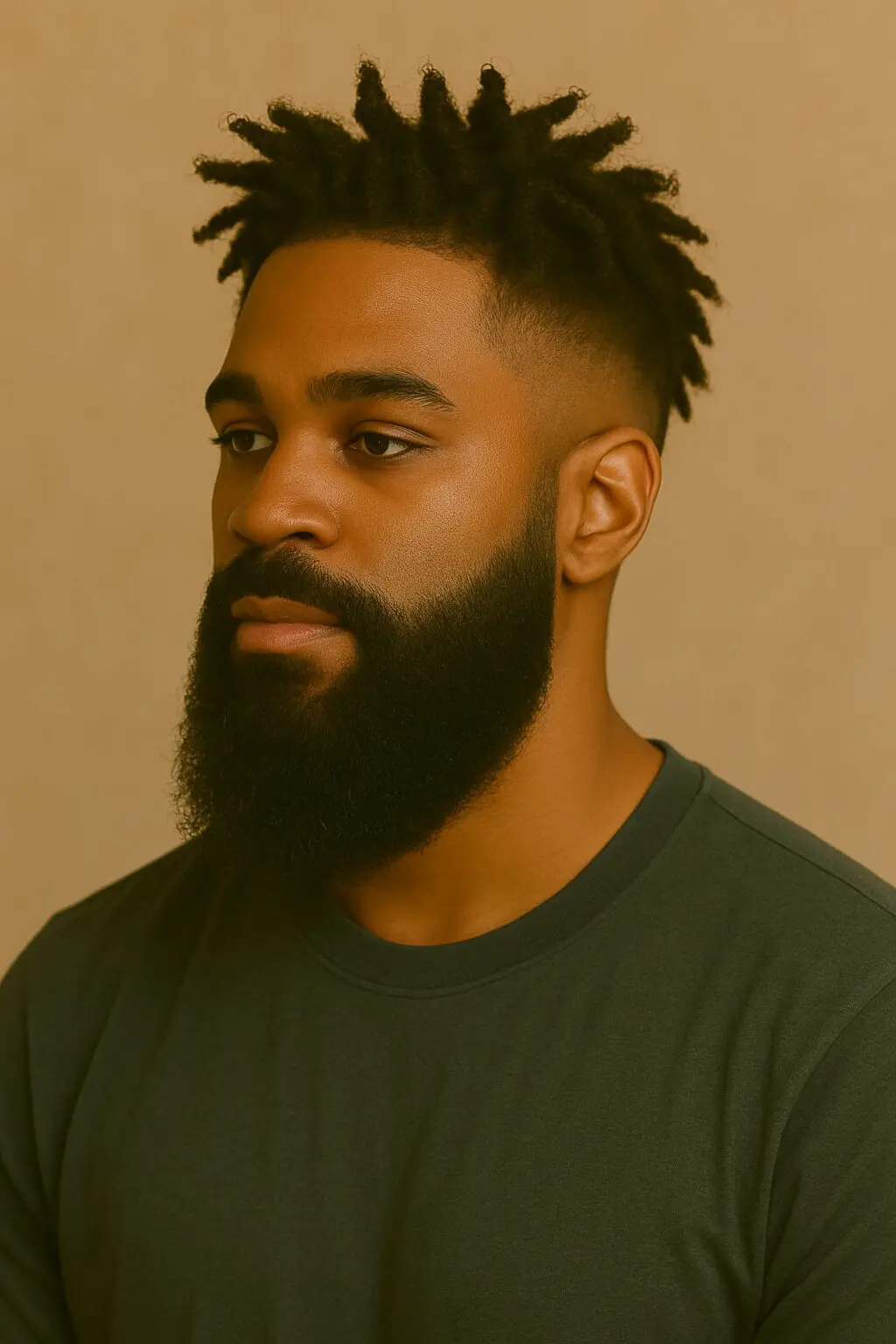 Kinky Twist with, a Long Beard