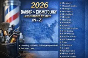 barber & cosmetology law changes