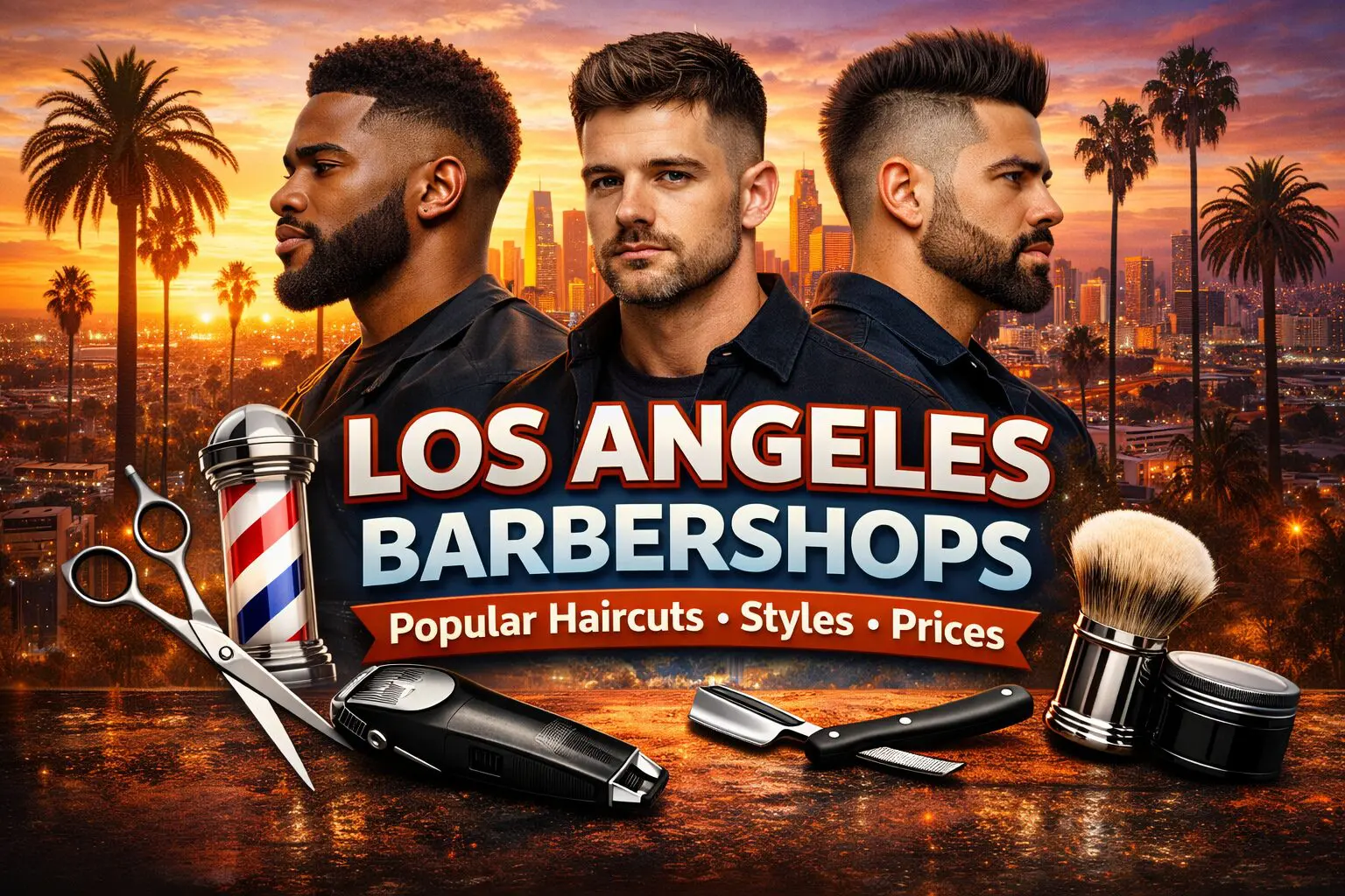 Read more about the article Los Angeles Barbershops: Popular Haircuts, Prices, Services & Tips
