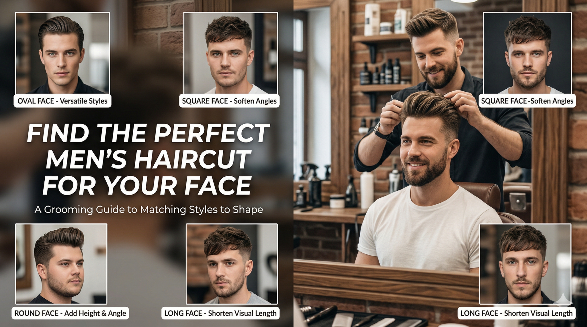 Read more about the article Find the Perfect Men’s Haircut for Your Face