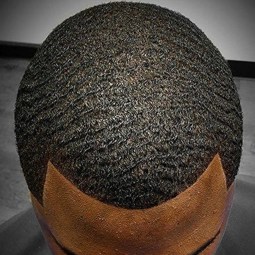 Haircut with 360 waves