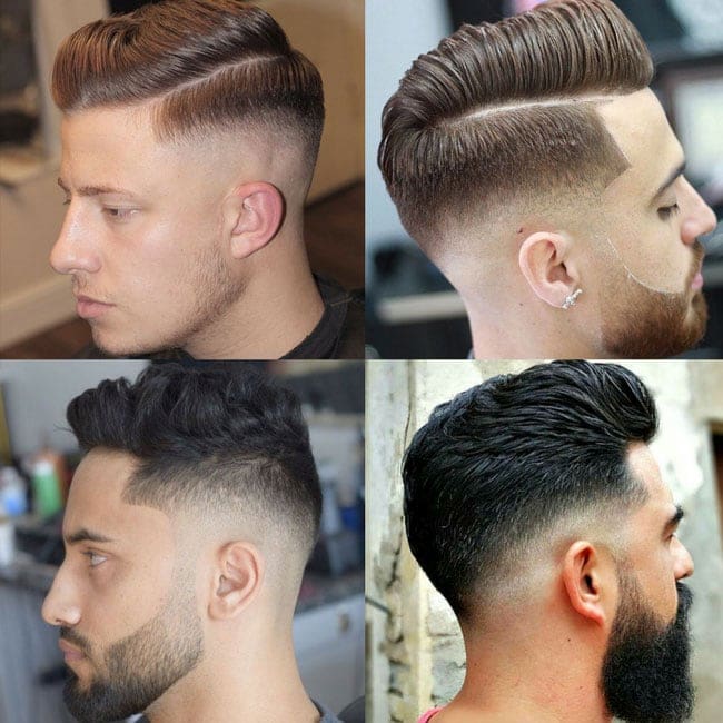 Mid fade haircut