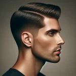 man with Ivy league haircut