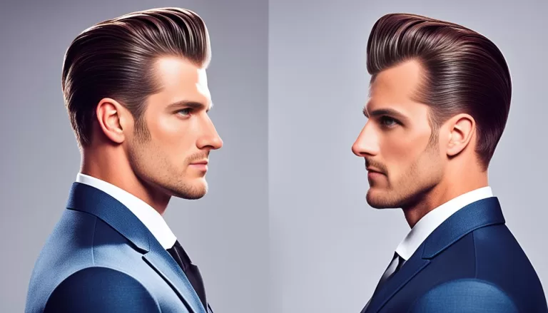 Pompadour for men