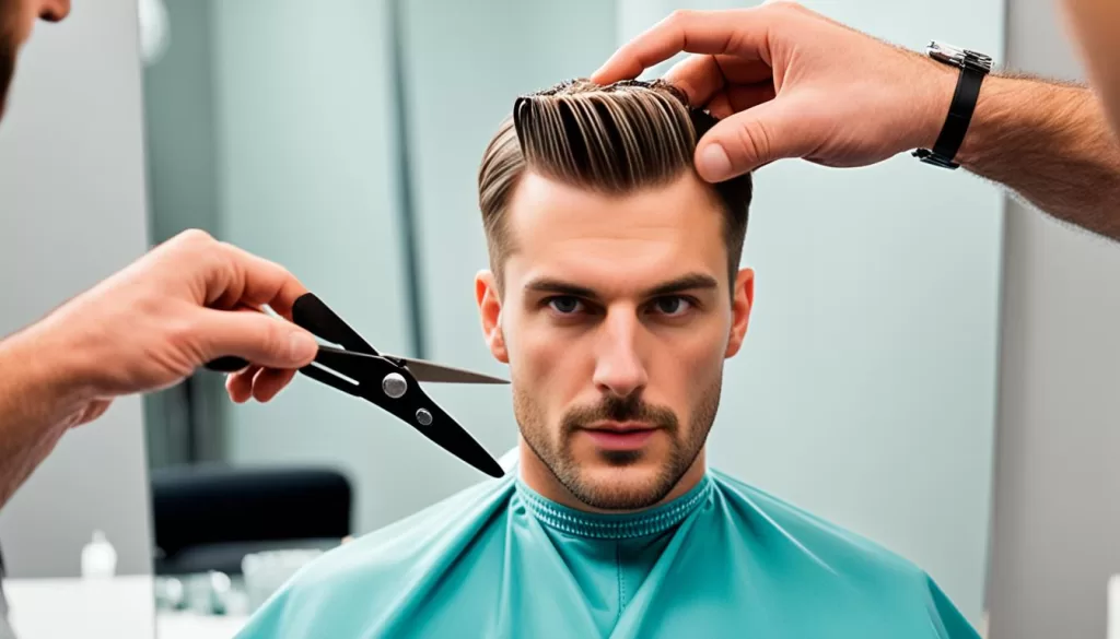 TwoBlock Short Haircut for Men Trendy Style