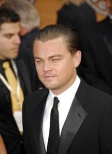 Leonardo DiCaprio Slicked Back