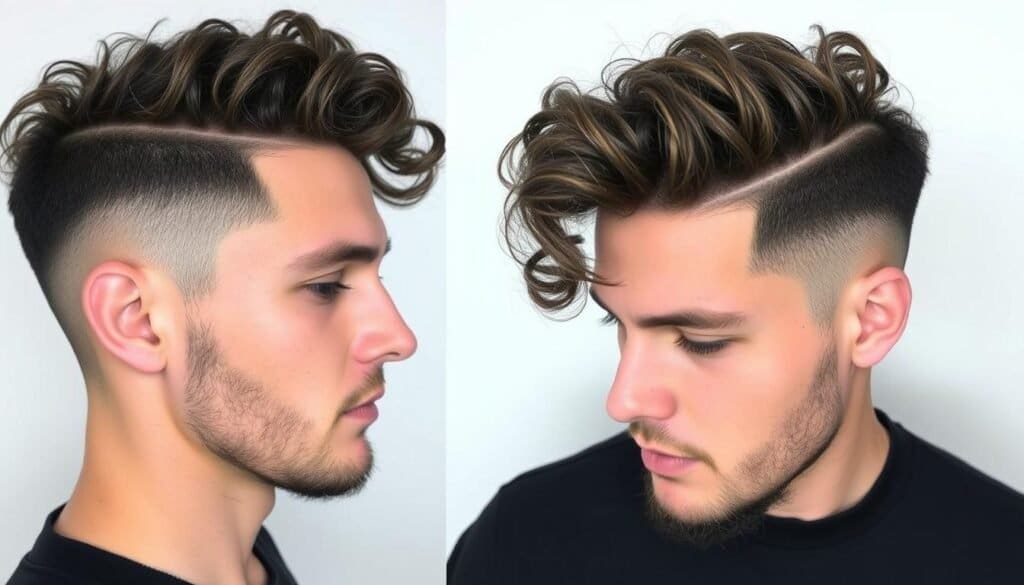 Textured Crop Haircut for Curly Hair