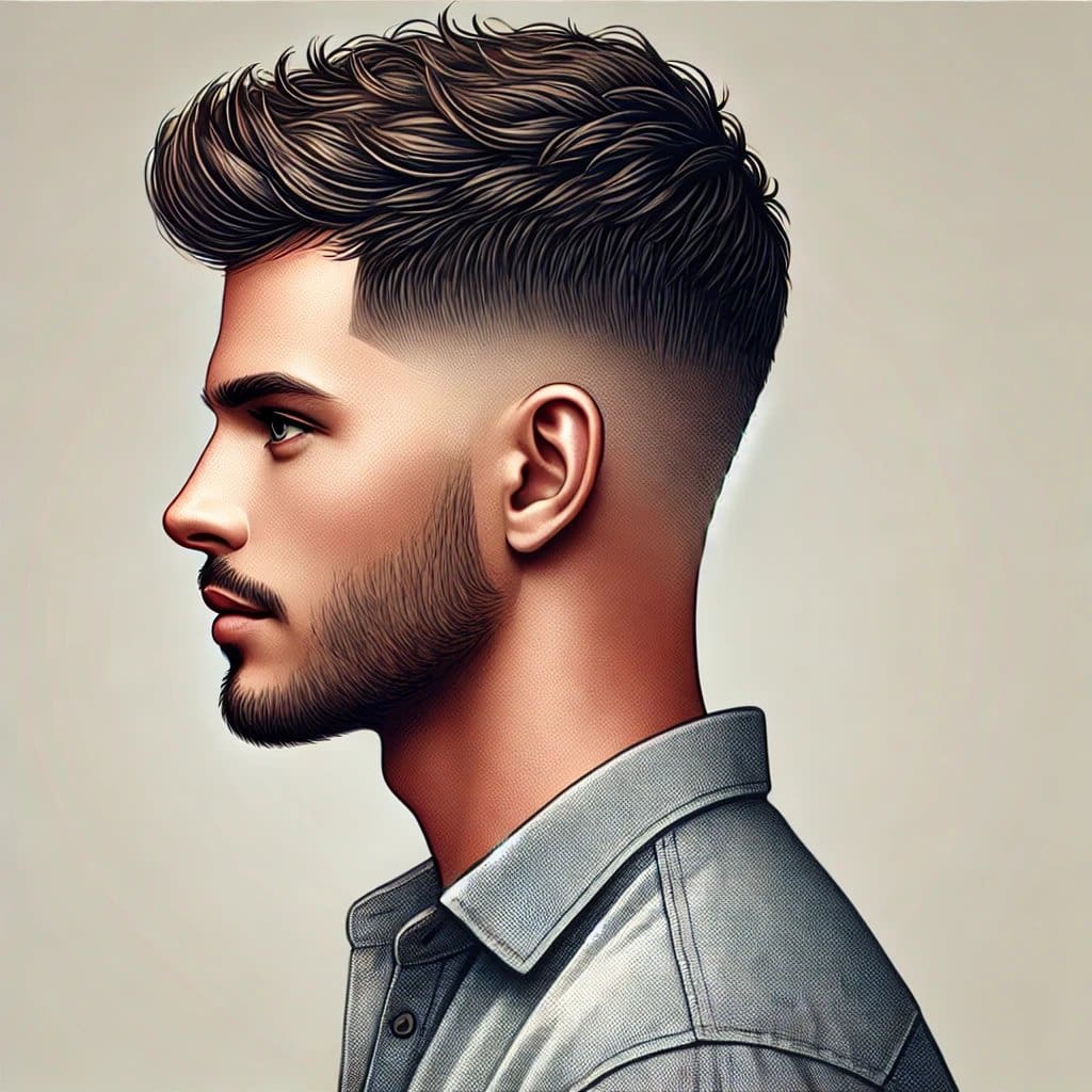shadow fade haircut