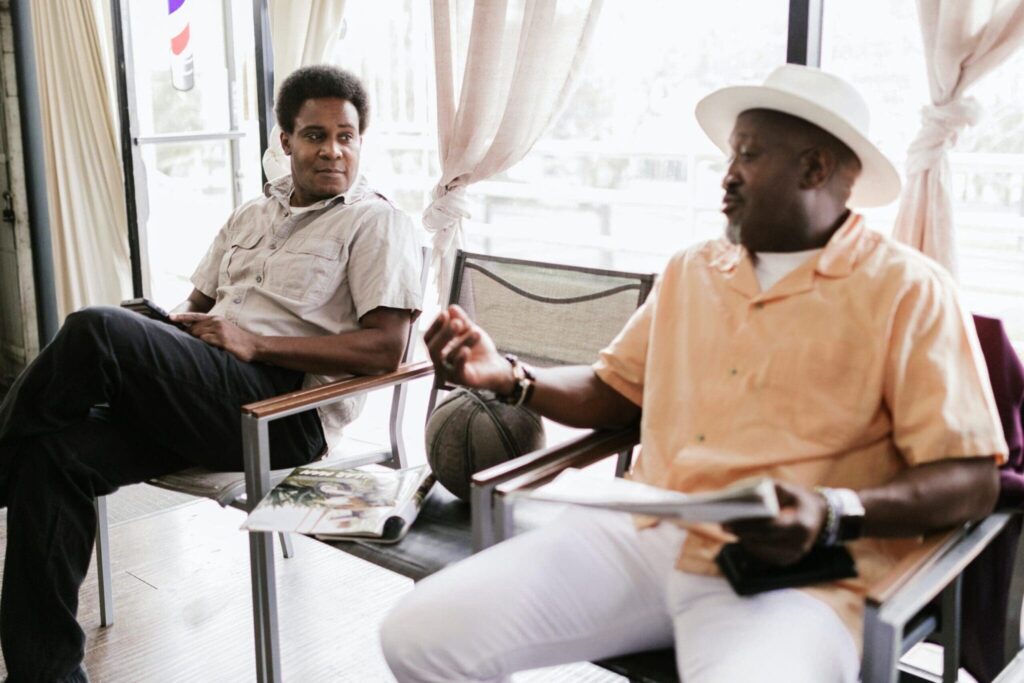 black barbershop