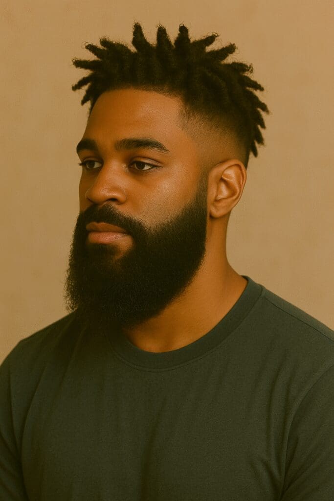 Kinky Twist with, a Long Beard