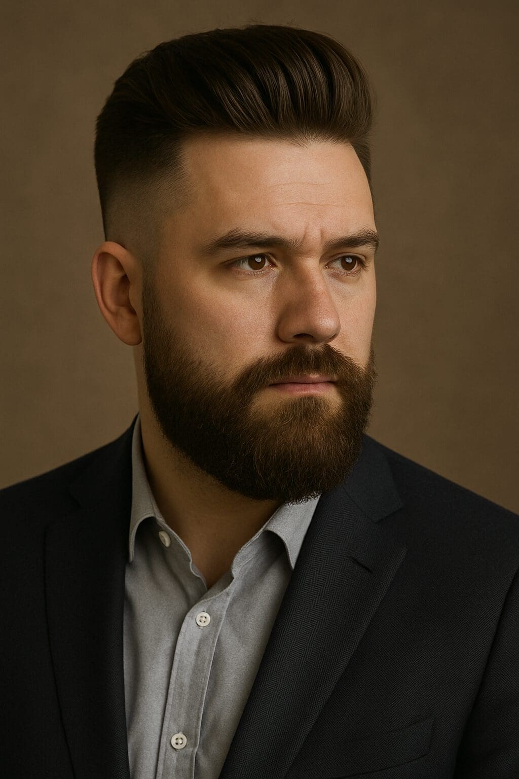 Read more about the article The Perfect Pompadour Fade: A Stylish Look