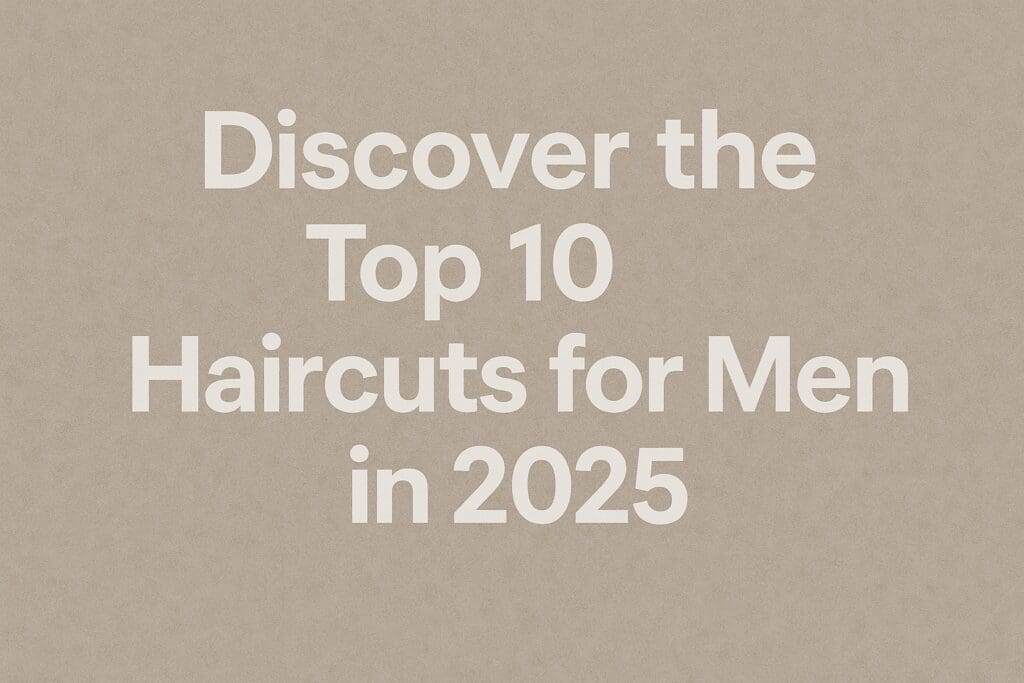 top 10 haircuts for men