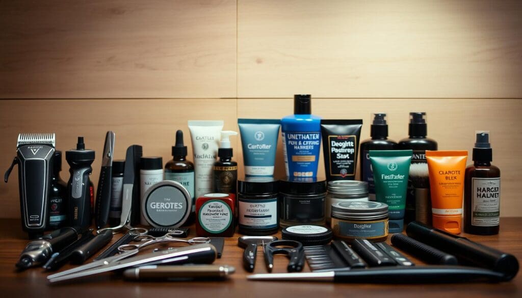 men's grooming products for taper fade