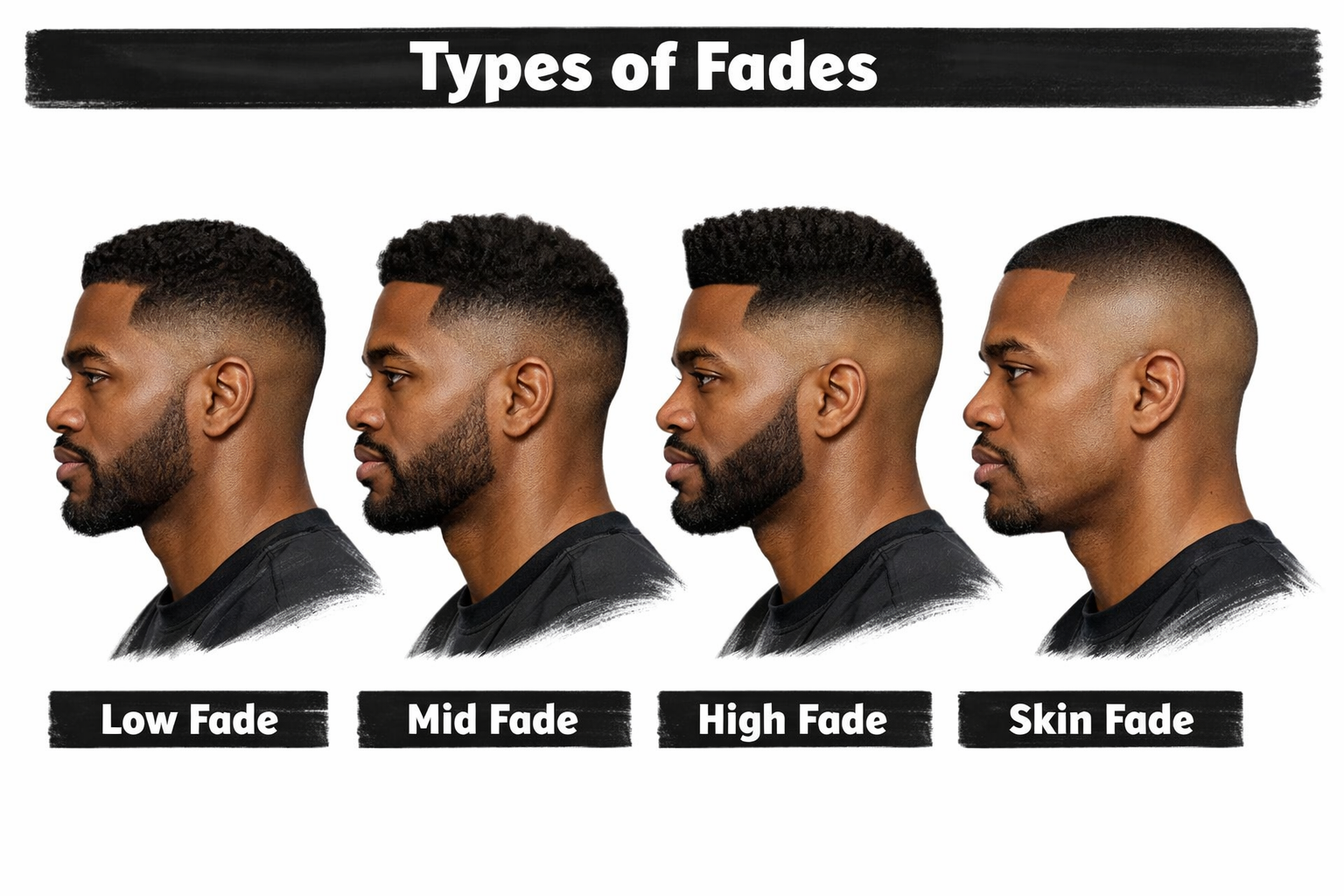 Read more about the article The Ultimate Guide to Men’s Fade Haircuts: Types & Styles