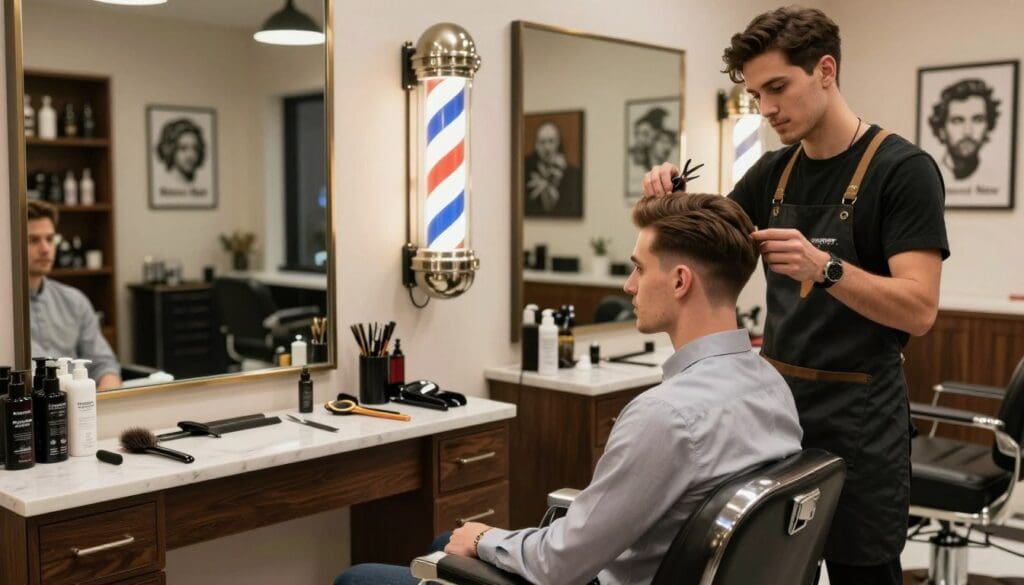 find a men’s hairstylist