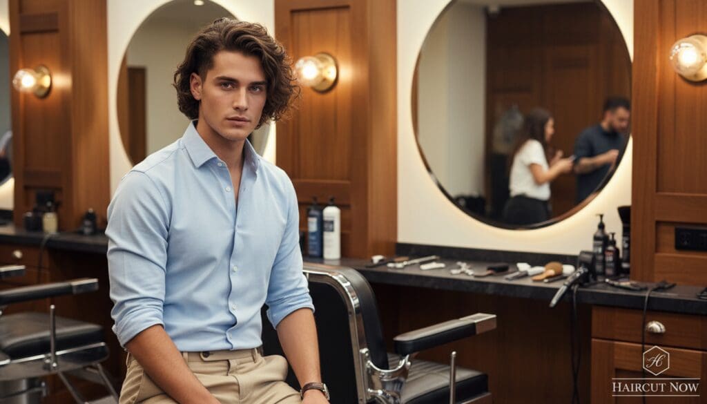 medium length hairstyles for men