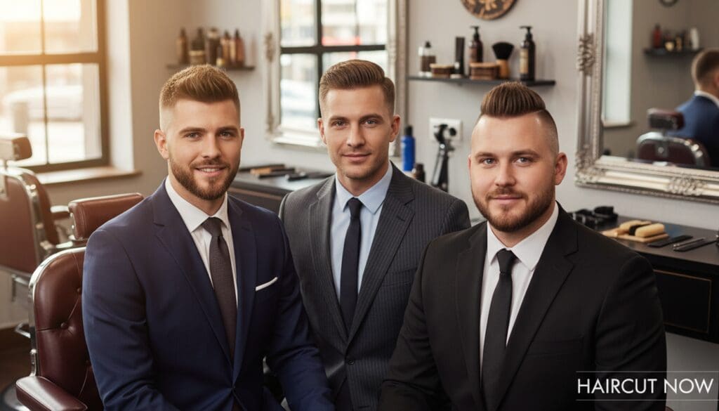men's short haircut ideas for face shape
