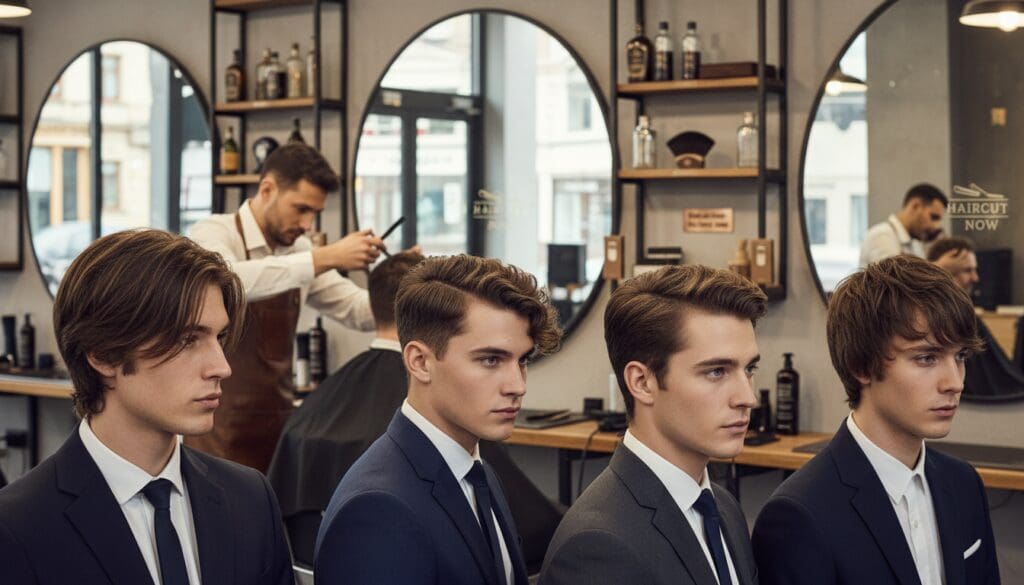 stylish medium length haircuts for guys