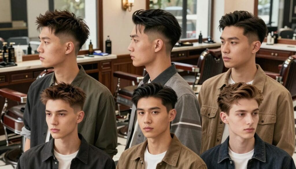 trendy haircuts for men