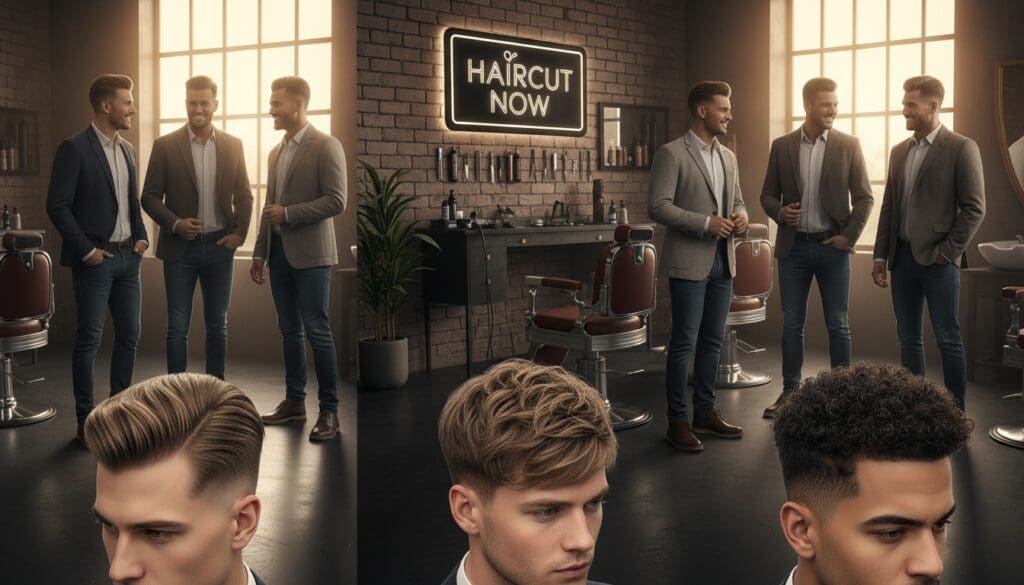 trendy men's short hairstyles